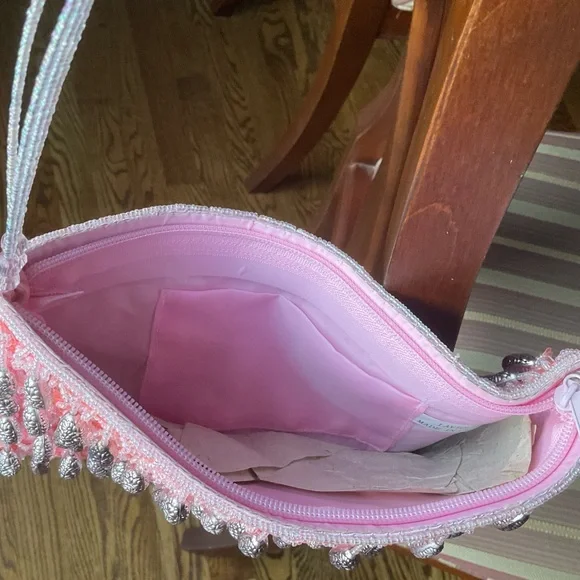 Laviola Beaded Sequins Evening Bag NWOT - Picture 6 of 10